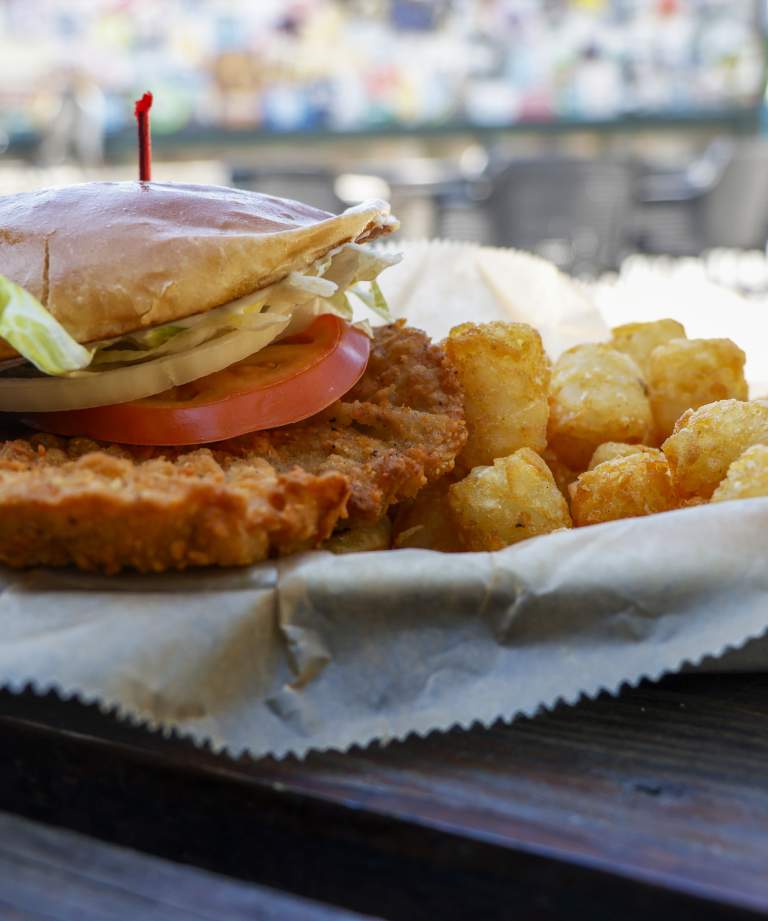 Charlie's Tenderloin and tots