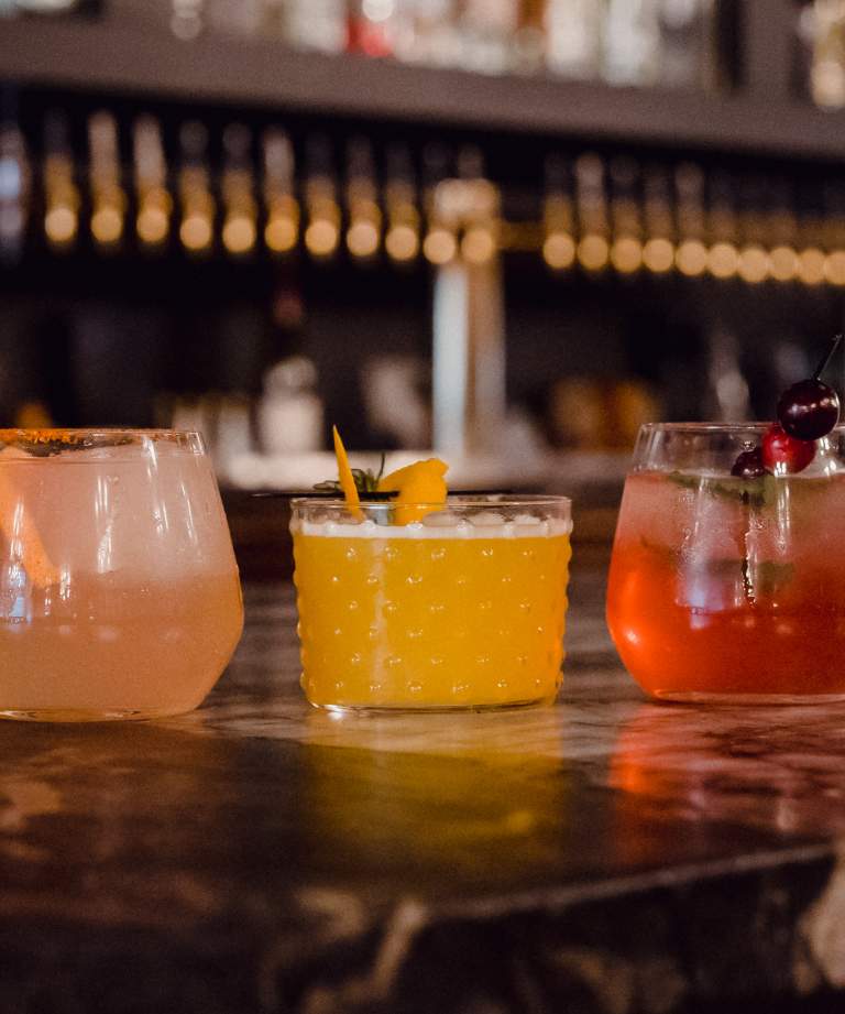 The Terminal Pub cocktails