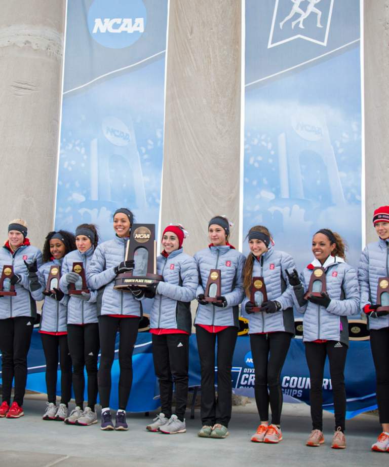 NCAA Ladies Cross Country Championship winners at Lavern Gibson Cross Country Course