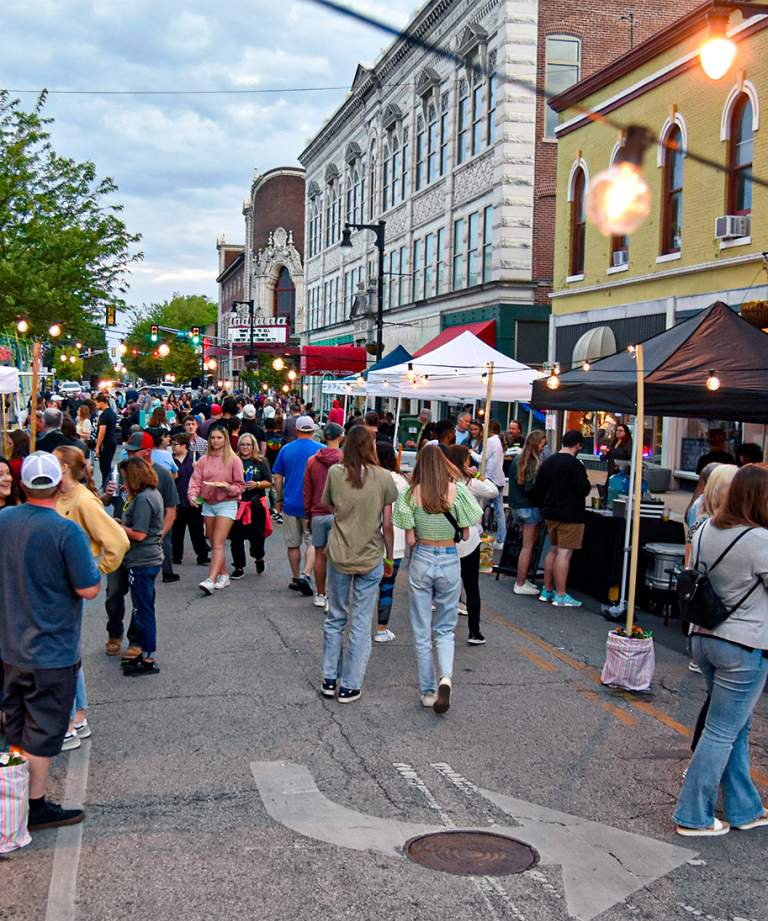 The Night Market in Terre Haute, Indiana