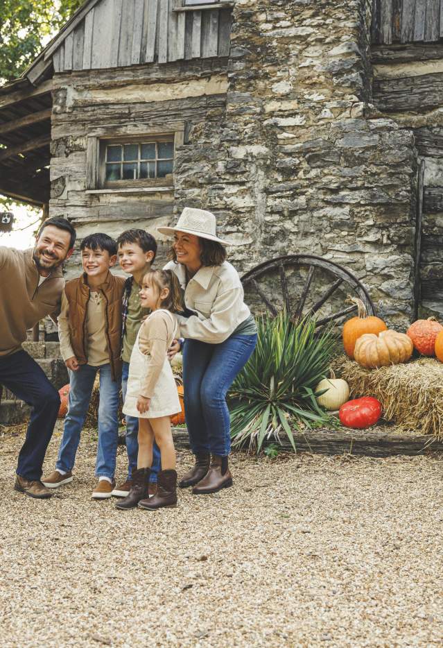 Fall Shepherd Family Outdoors Attraction Photo Selfie