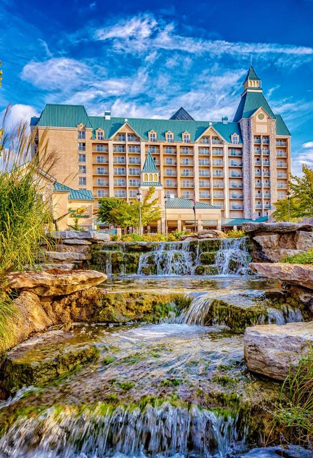 chateau on the lake exterior