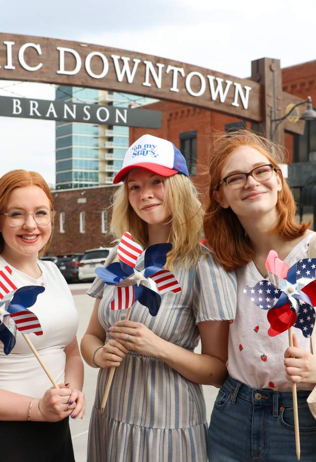 Flag Day Spring Fling Patriotic Downtown