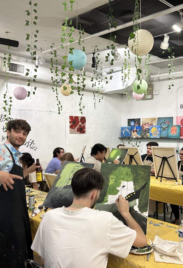 Burst of Butterflies Pottery Painting & Art Studio