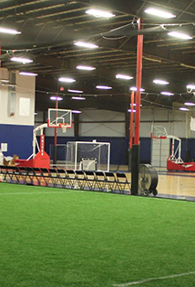 indoor view of the United Sportsplex facility