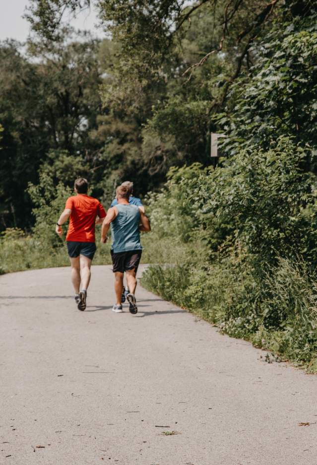 Runners at Purdue