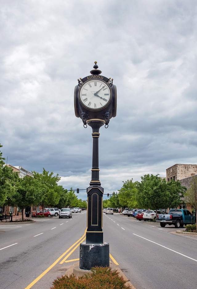 North view of Downtown Edmond