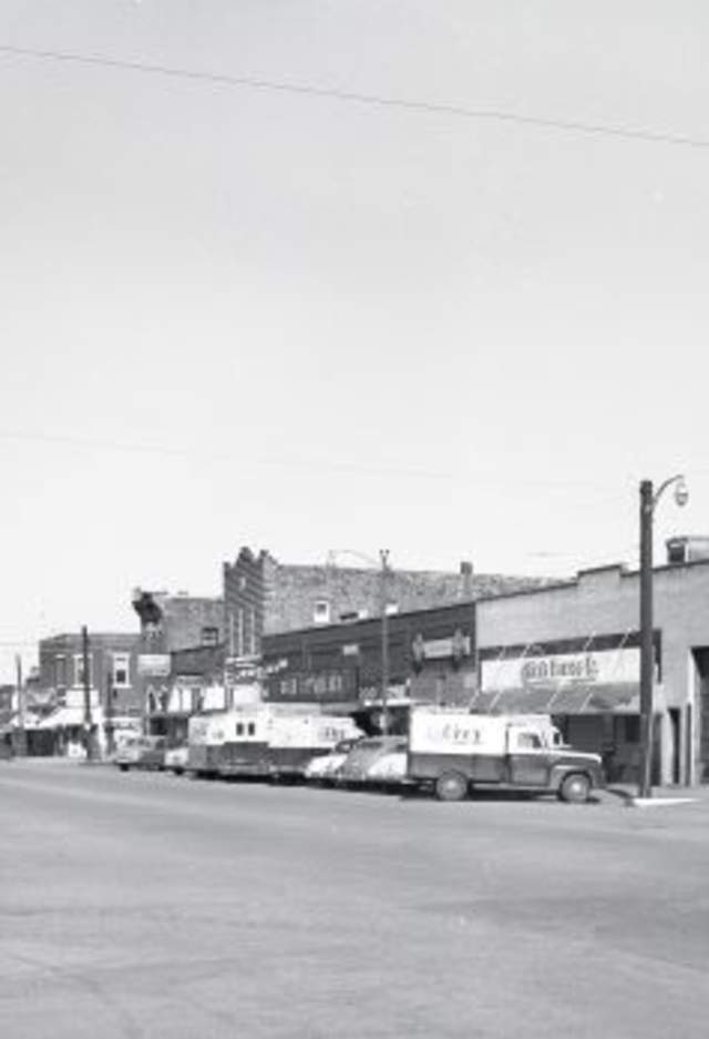 second and broadway in Edmond, OK in 1926