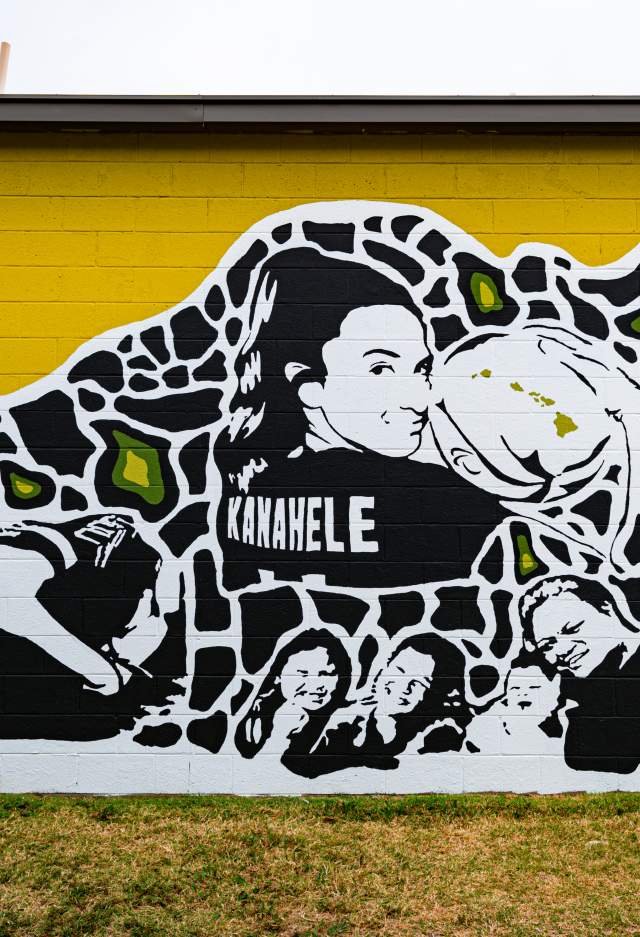Ohana Mural by Kau'i Kanahele