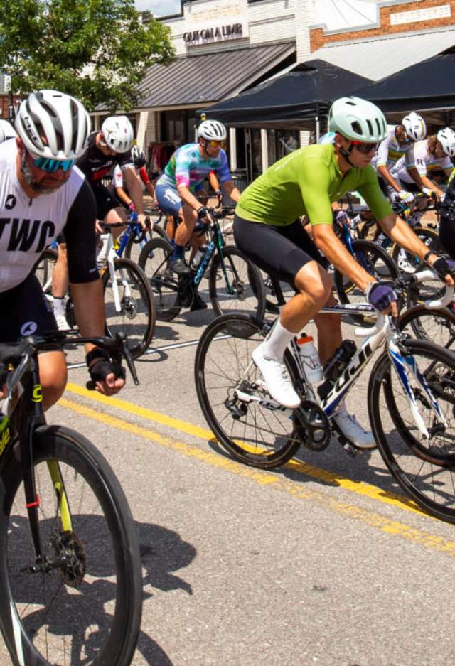 cyclists during the Cycle 66 event