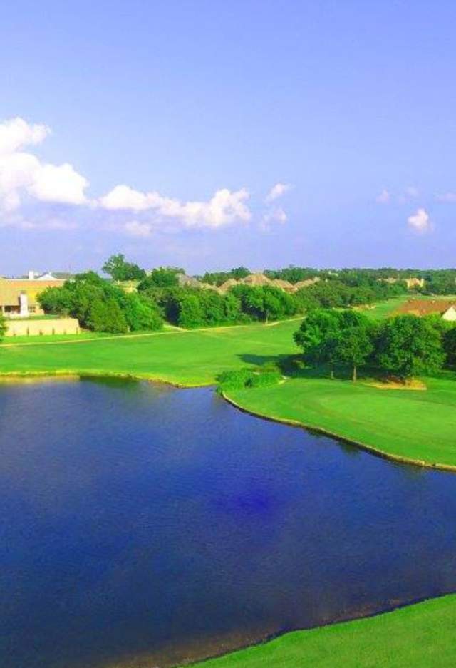 aerial view of the Golf Club of Edmond