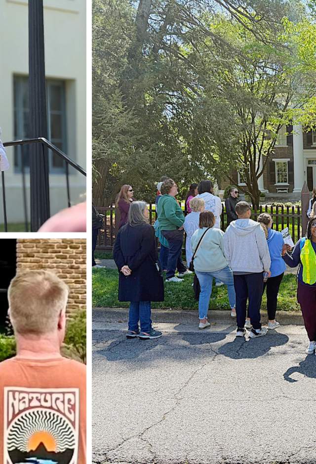 photos of the historic district walking tour guides