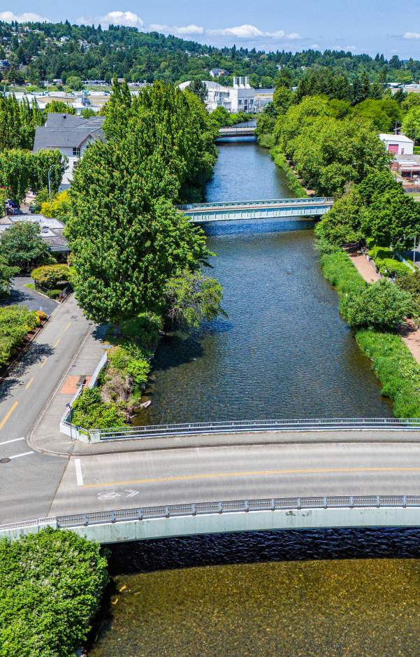 Cedar River Trail aerial