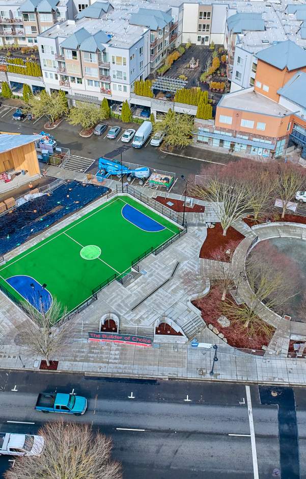 Large View Legacy Square with Stage