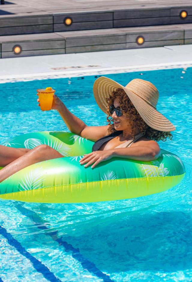 Poolside at L'auberge