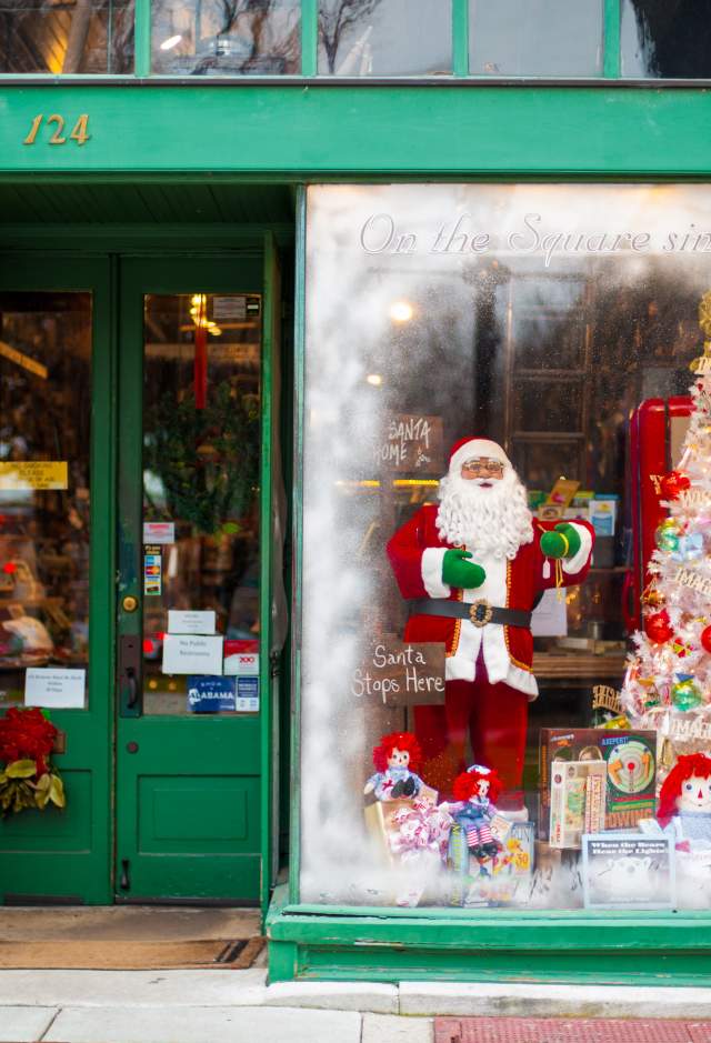 Harrison Bros- Christmas window