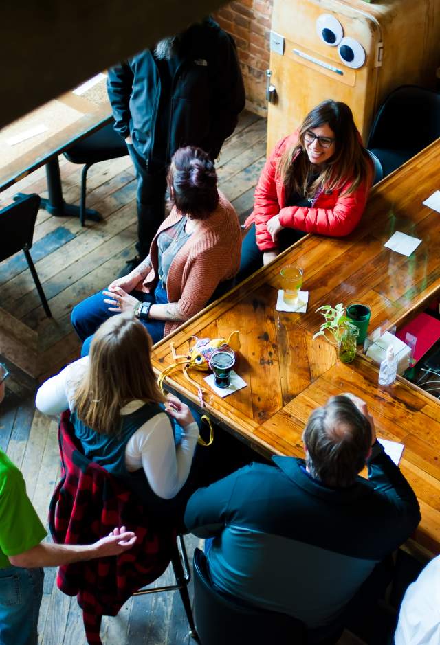 Green Bus Brewing overhead - Kadie Pangburn