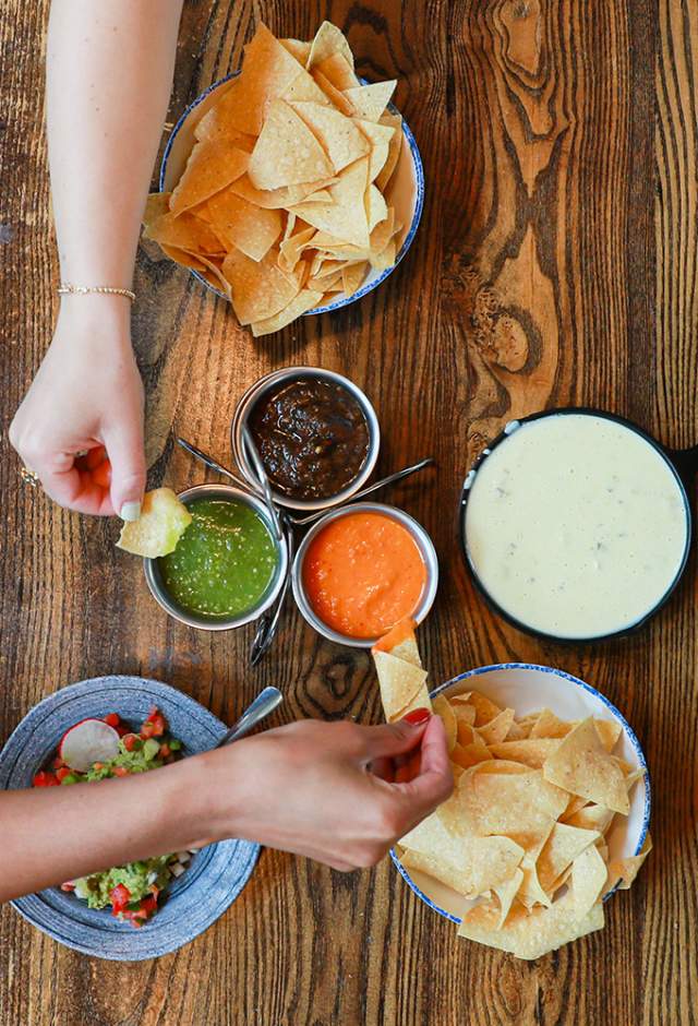 Bel Air chips and dip