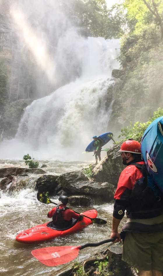 Kayakers - High Falls