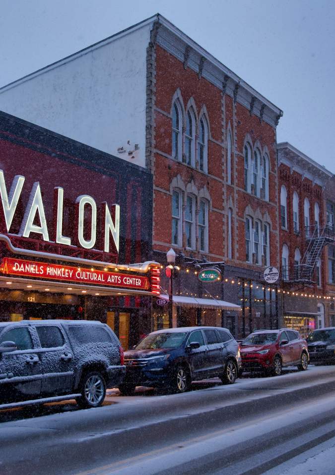 Winter in Uptown Marysville