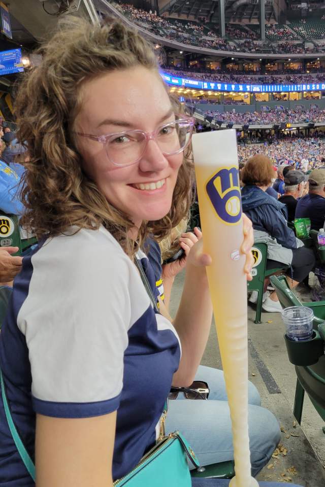 Monica Bullington - Brewers Game