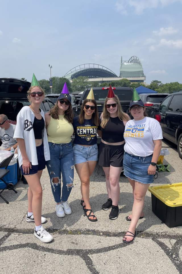 Kaitlin Foley at Tailgate