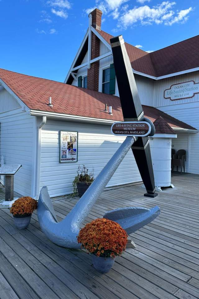 Life Saving Station Museum Anchor