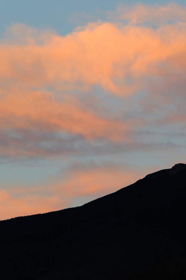 White Mountains Sunset