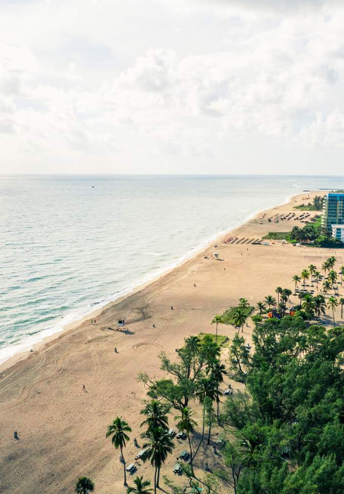A1A Along Fort Lauderdale Beach