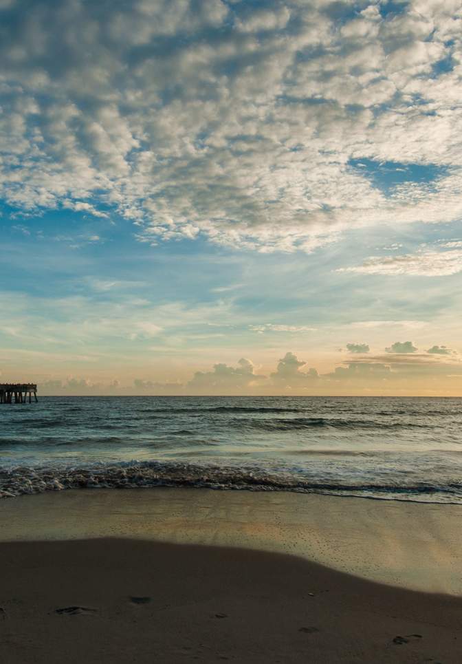 BeachPierSunrise