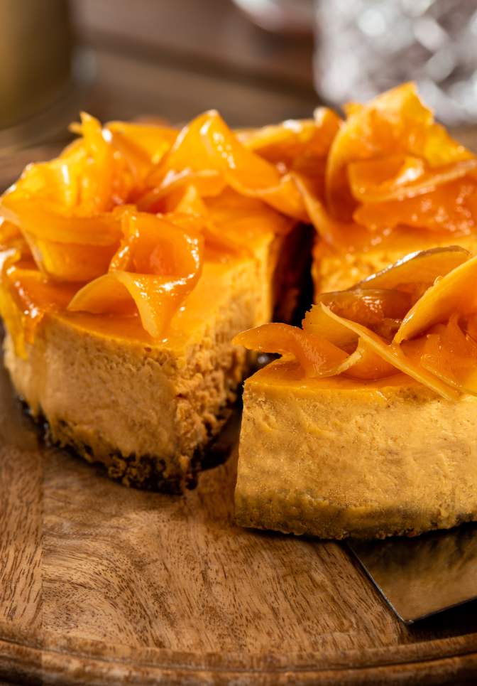 burlock pumpkin cheesecake