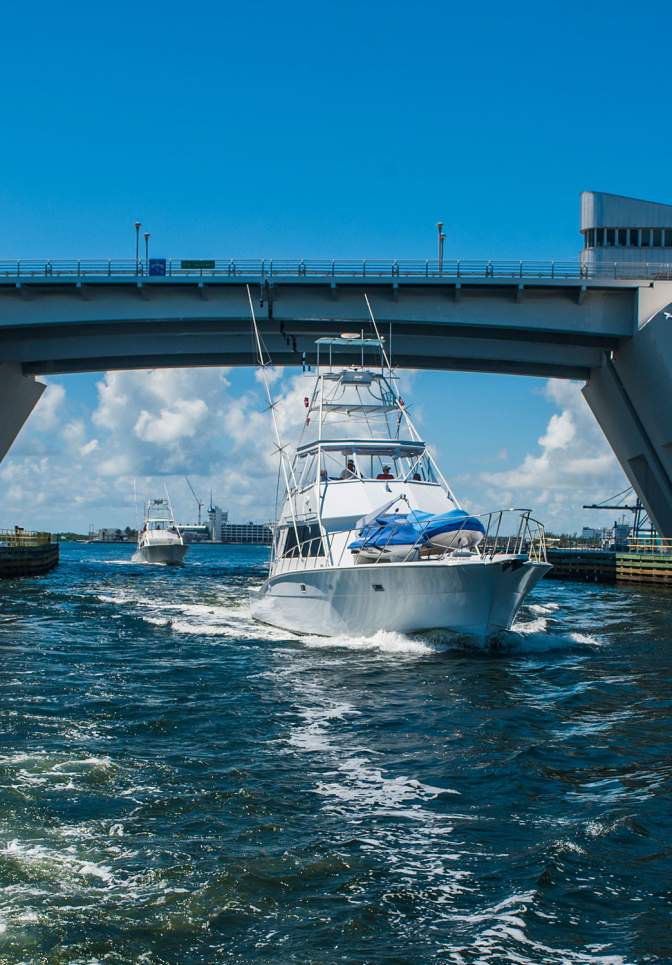 Drawbridge Fishing Boat