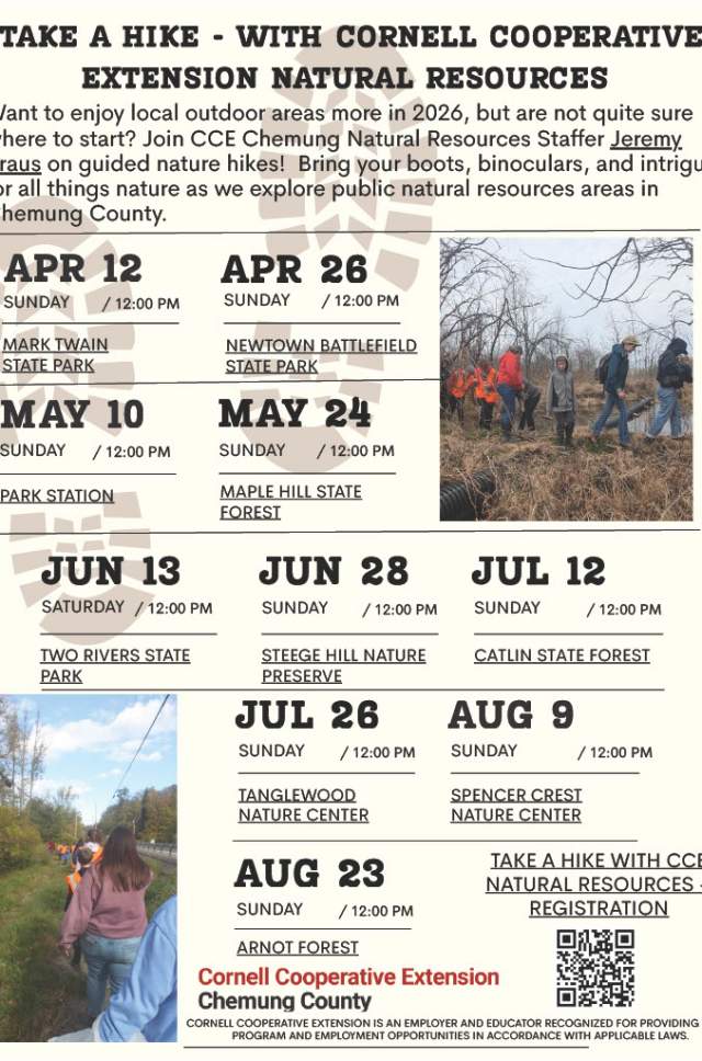 Take A Hike! With CCE Natural Resources Team