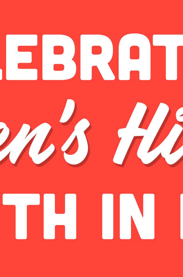 Women's History Month Header