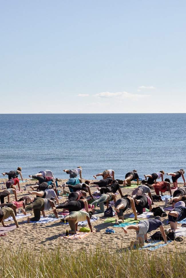 Yoga on the Beach