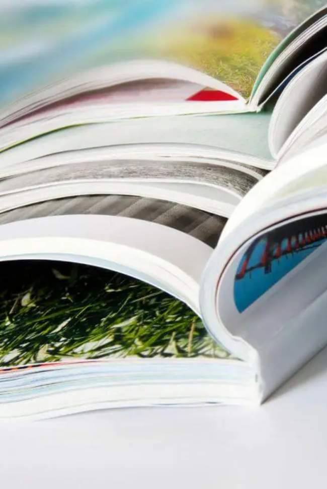 open brochures