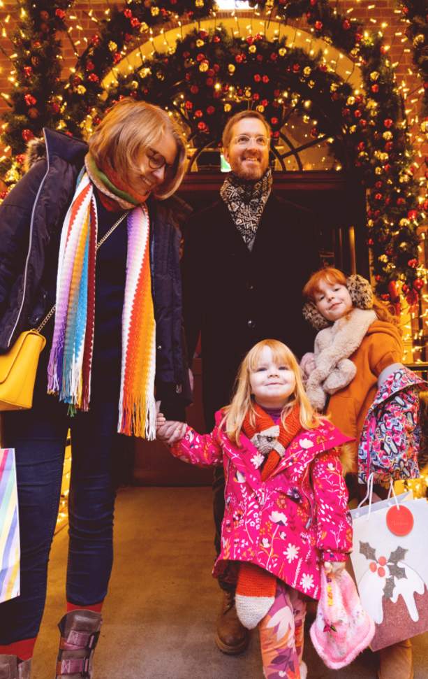 Christmas in Southport Mobile Portrait