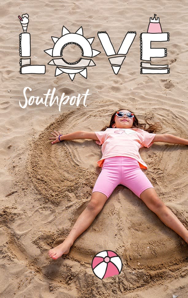 Love Southport beach angel