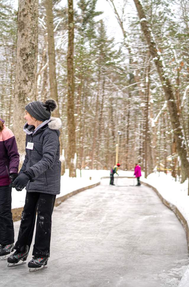 ice skating