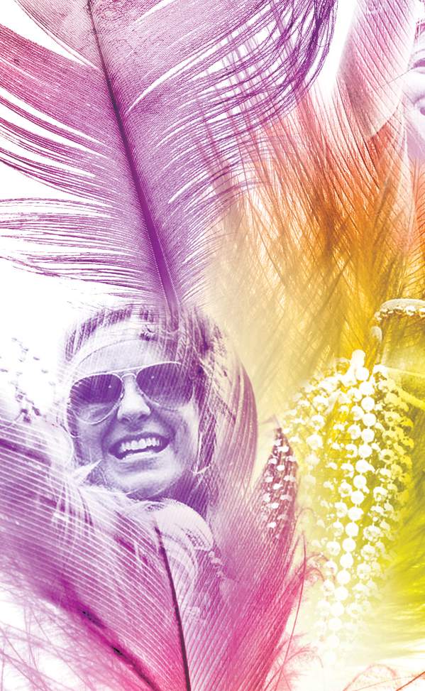 Mardi Gras Rack Card Cover