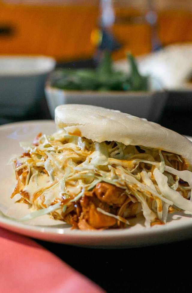 BBQ Bun meal from Bokujo Ramen in Rapid City, SD