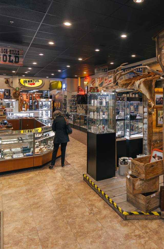inside the world's only museum and pawnshop in rapid city sd