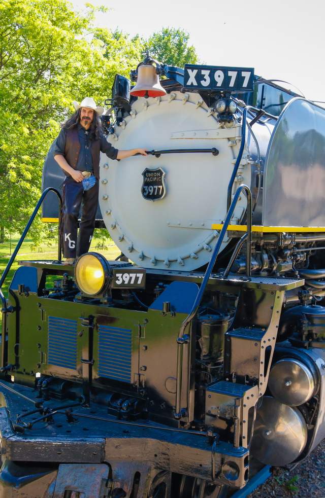 Buffalo Bill at Cody Park Railroad Museum