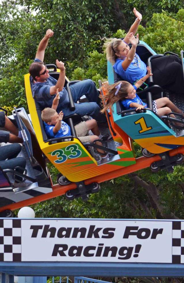 Rewind Racers at Adventure City