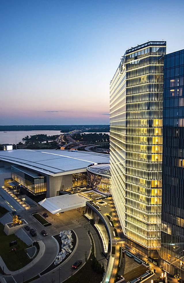 Aerial View of MGM National Harbor in Price George County