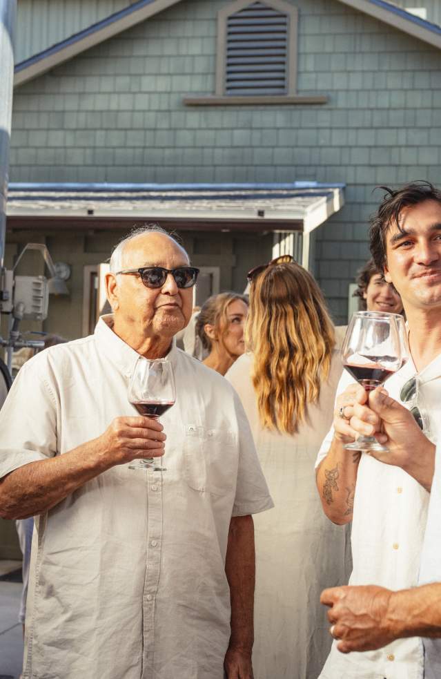 Family on a wine tasting tour in Ponte Family Estate Winery