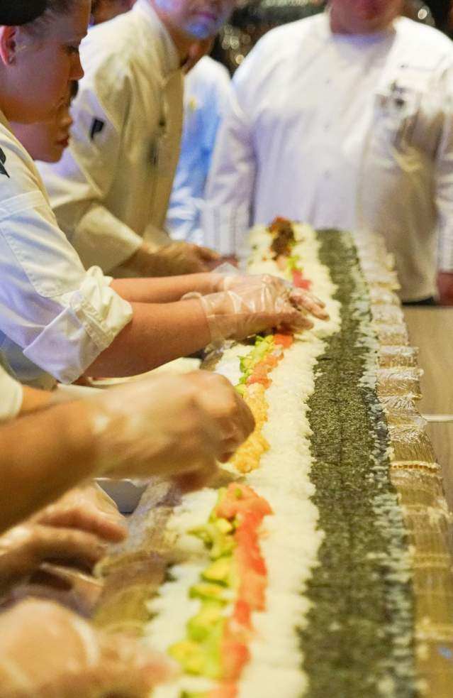 Sushi event at Pechanga Resort Casino in Temecula