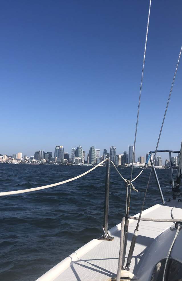 Sailing on the water for a nice sunny day trip then heading to Temecula for the day