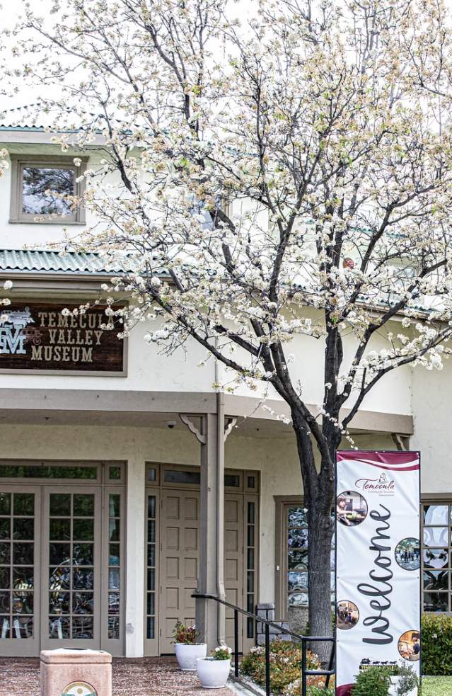 The facade of the Temecula Valley Museum