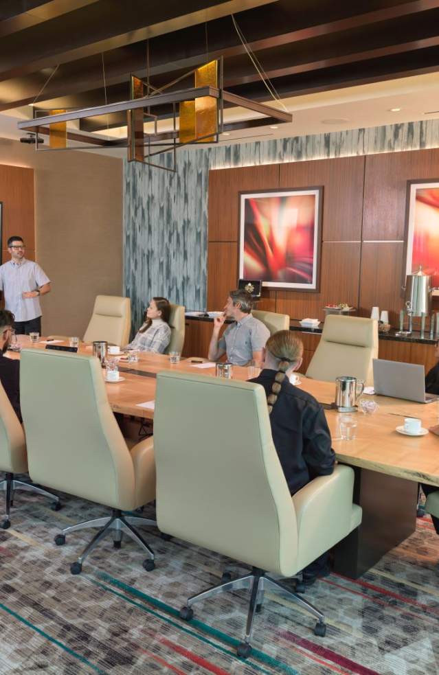 Small business group of people meeting